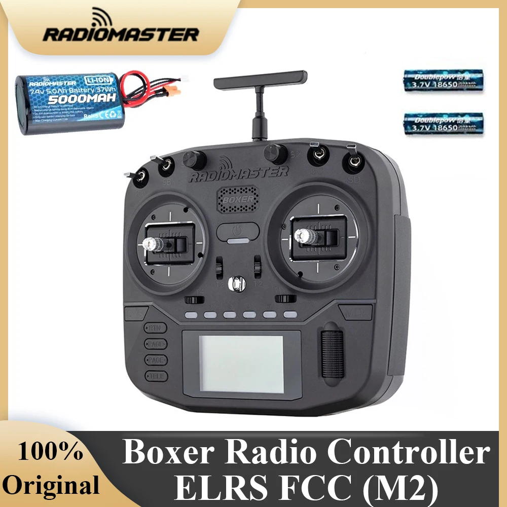 RadioMaster Boxer Radio Controller FCC LBT M2 ELRS 2.4G RC Transmitter EDGETX Open System