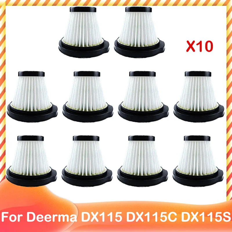 HEPA Filter  Replacement For Deerma DX115 DX115S DX115C Cordless HandHeld Vacuum Cleaner Accessories Parts