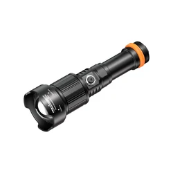 ORCATORCH ZD710 Scuba Diving 2700-Lumen Flashlight Adjustable Beam Angle Torch 150-Meter Waterproof Underwater Photography