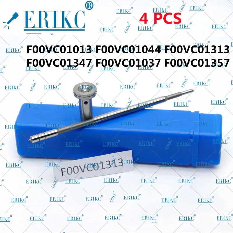 

ERIKC 4 PCS Fuel Injection Valve F00VC01013 F00VC01044 F00VC01313 F00VC01347 F00VC01037 F00VC01357 FOR BOSCH INJECTOR