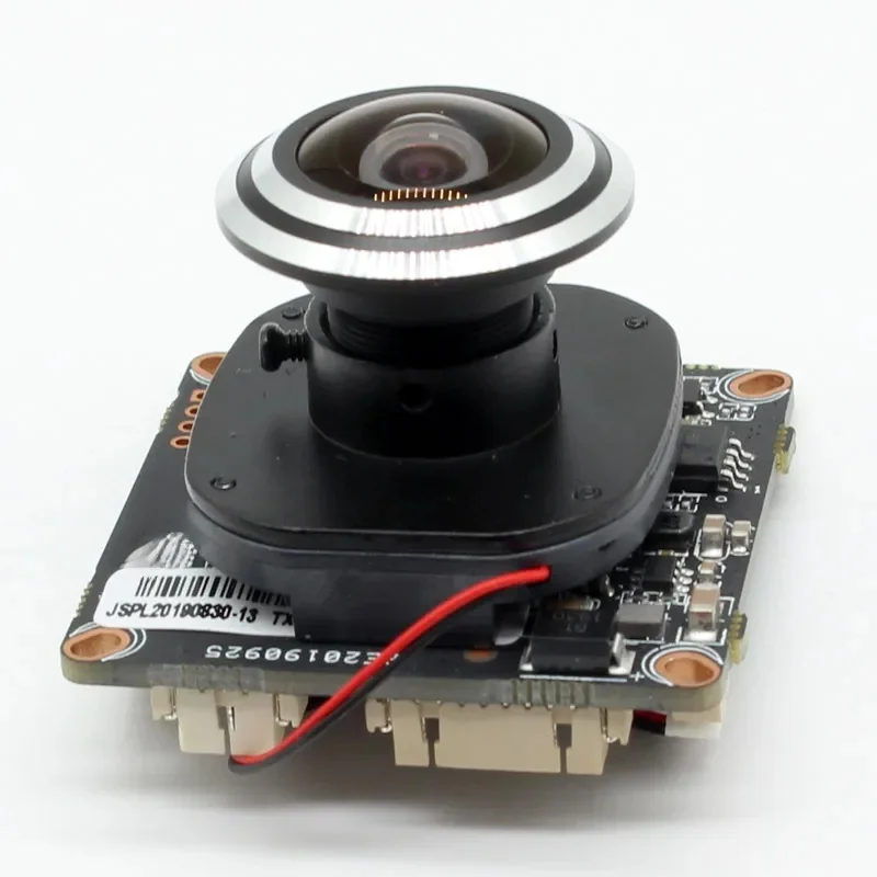 CCTV 48V POE Moduł zasilania + HD 4mp 5mp 8mp 3mp IP CCTV Moduł kamery bezpieczeństwa sieciowego IPC XMEye z obiektywem typu rybie oko 1,7 mm — zdjęcie 2