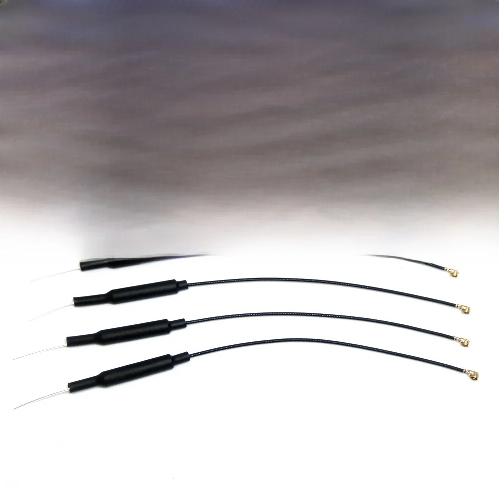 5 sztuk/partia 2.4GHz antena WIFI 3dbi UF.L złącze IPX mosiężna antena wewnętrzna 15cm długość 1.13 kabel HLK-RM04 ESP-07 — zdjęcie 2
