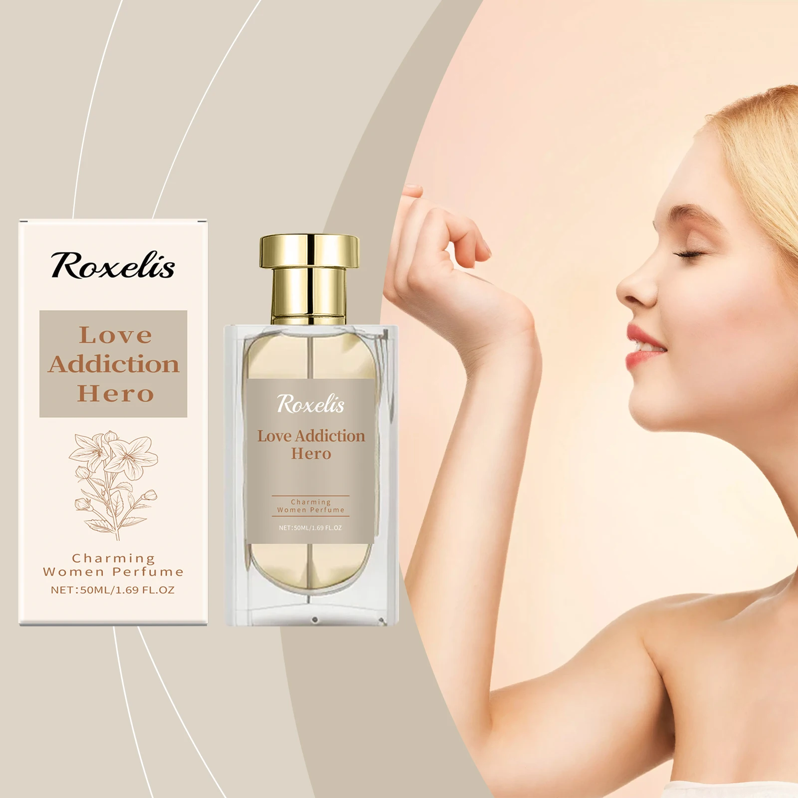 

Женские духи Roxelis Campanula, мягкий и стойкий аромат Campanula, свежий и элегантный очаровательный парфюм для свиданий, ароматный спрей