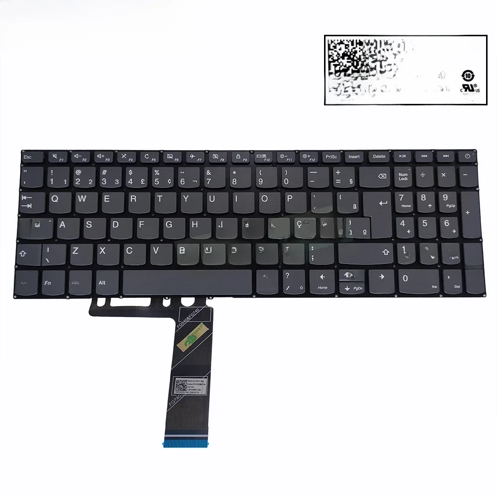 Clavier brésilien pour Lenovo Emergency APad, claviers d'ordinateur portable, 320-15ABR, 15II-320-15AST, 320-15IKB, 15ISK, 330-15IKeria, SN20M63164