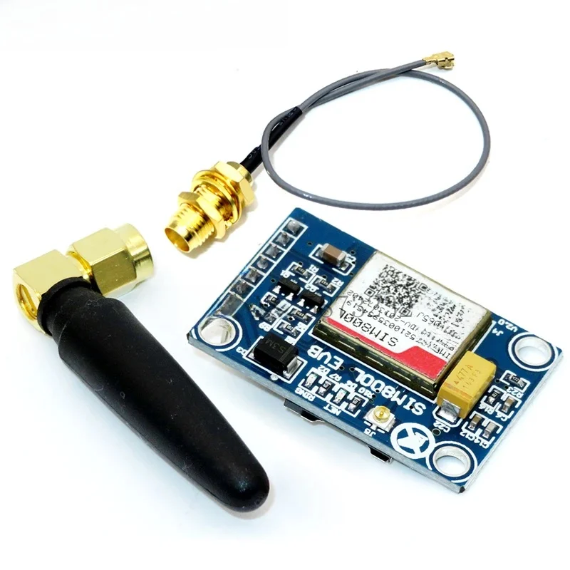 SIM800L V2.0 5V Bezprzewodowy moduł GSM GPRS czterozakresowy z nasadką kabla antenowego — zdjęcie produktu 7