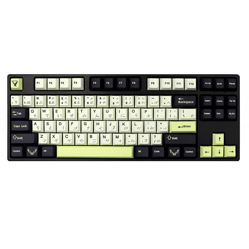 136 Keys JP/US Version PBT Dye Subbed Beast Keycaps Cherry Profile For MX Switch Mechanical Keyboard