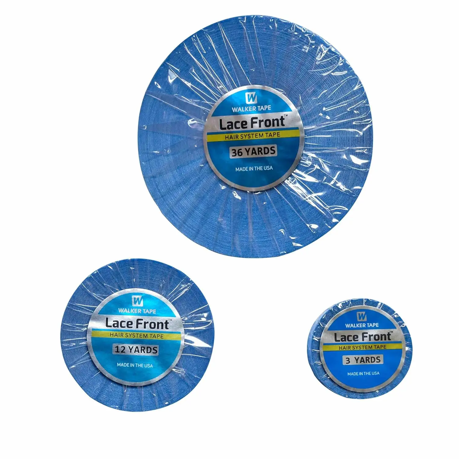 

Replacement Tape in Replacement Hair Double Sided Tape for Extensions Blue