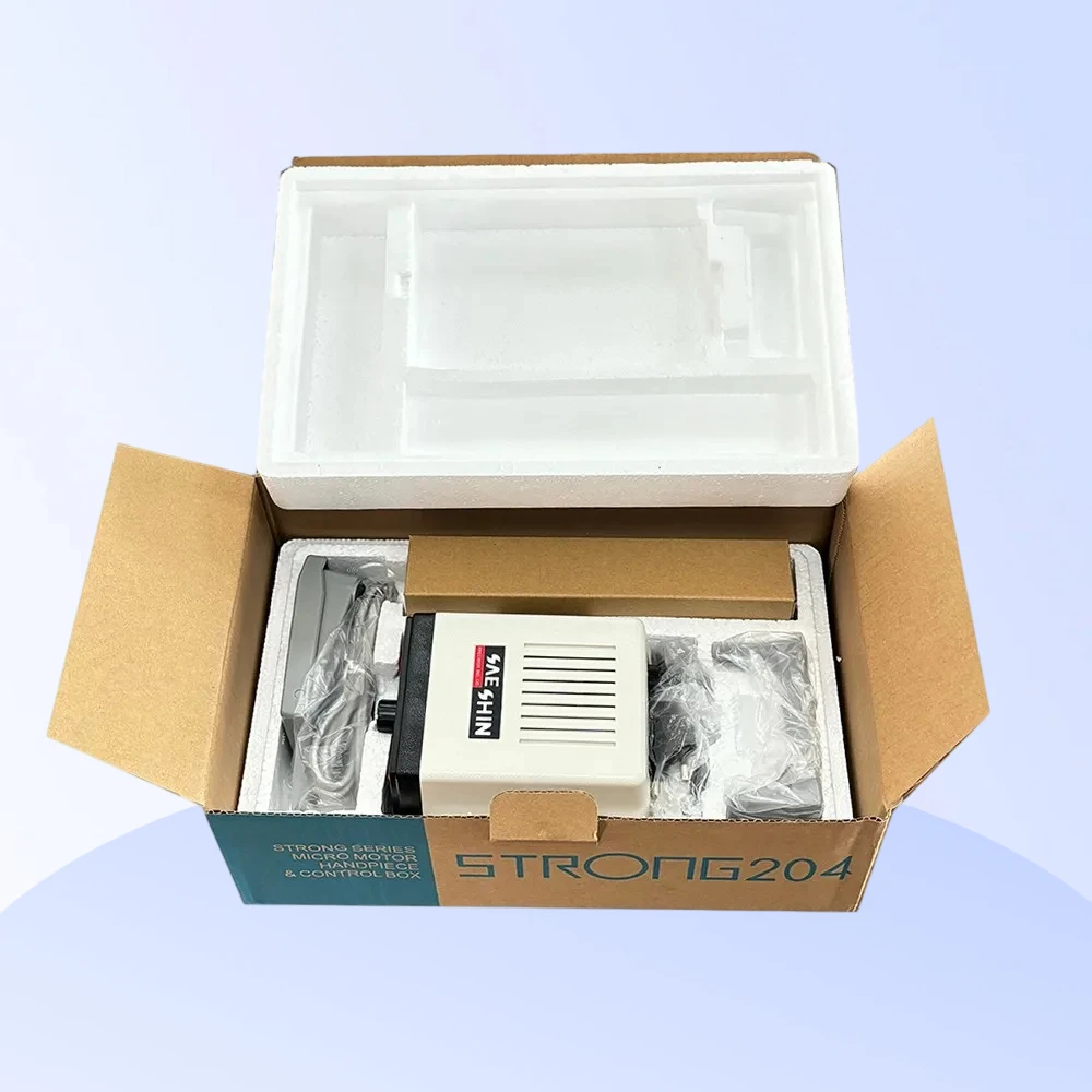 Kit Dental Micro Motor Electric Drill 35000Rpm Strong 204 Dental Professional Sanding Machine Dental Equipment