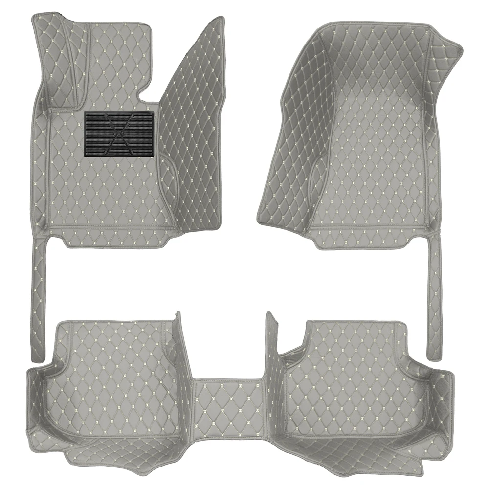 

Автомобильные коврики из искусственной кожи для Toyota Sequoia XK60 2008-2022, 2-местные ковры, коврики для ног, аксессуары