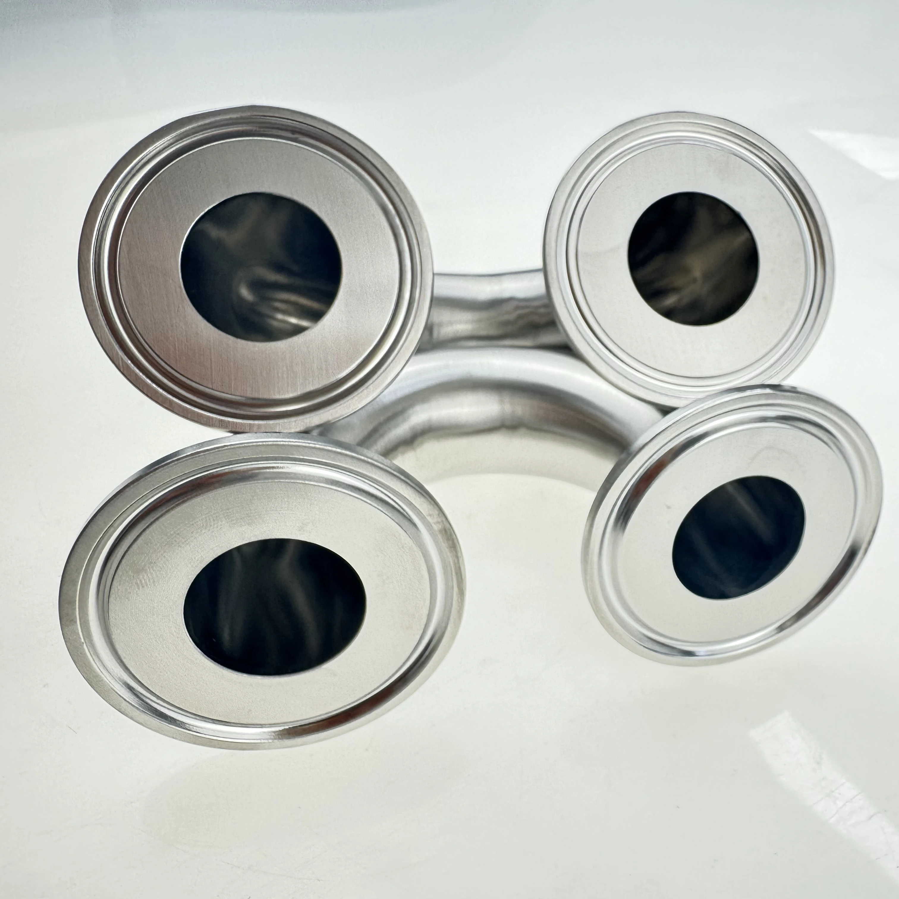 180 degree clamp elbow pipe OD 3/4