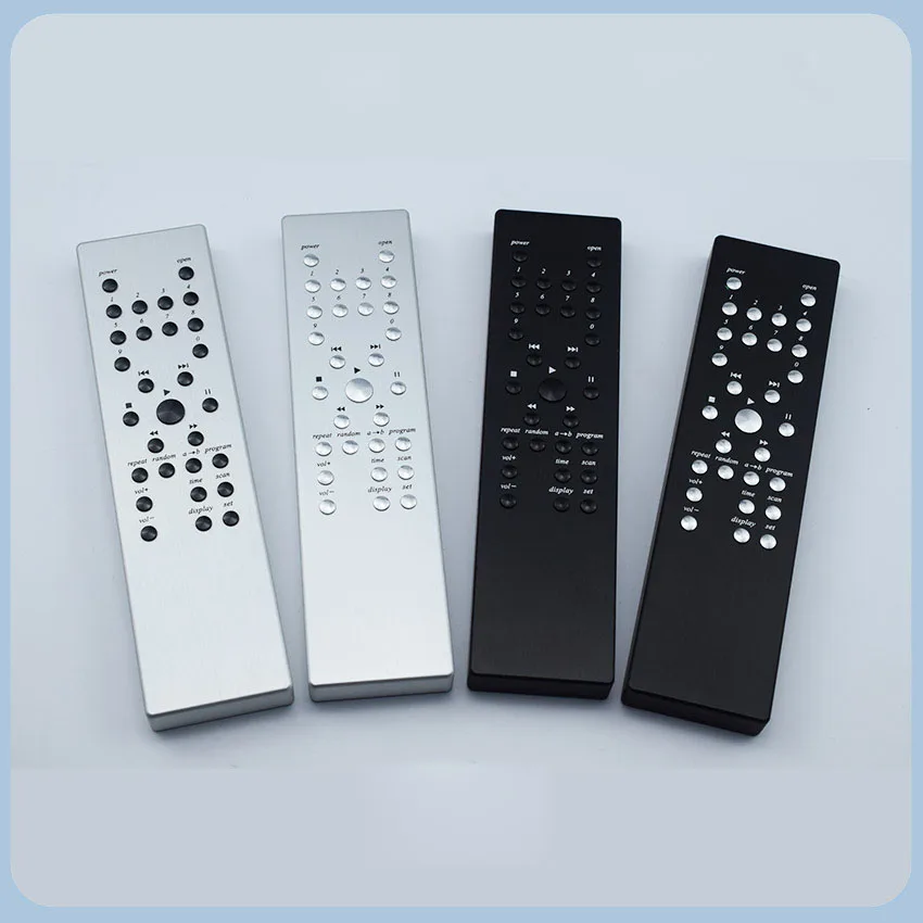 

High Quality Intelligent Universal Learning Aluminum Infrared Remote Control For HiFi Audio CD DVD Preamplifier TV Set-top Box