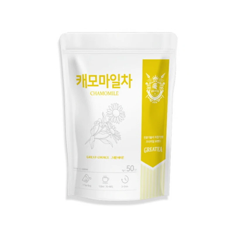 Greatea 그래이티 캐모마일 카모마일 차 50티백
