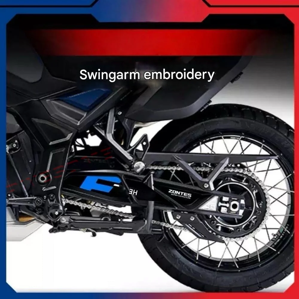 Modified Rear Swingarm Decals For Fit ZONTES 703F Multiple Styles Available