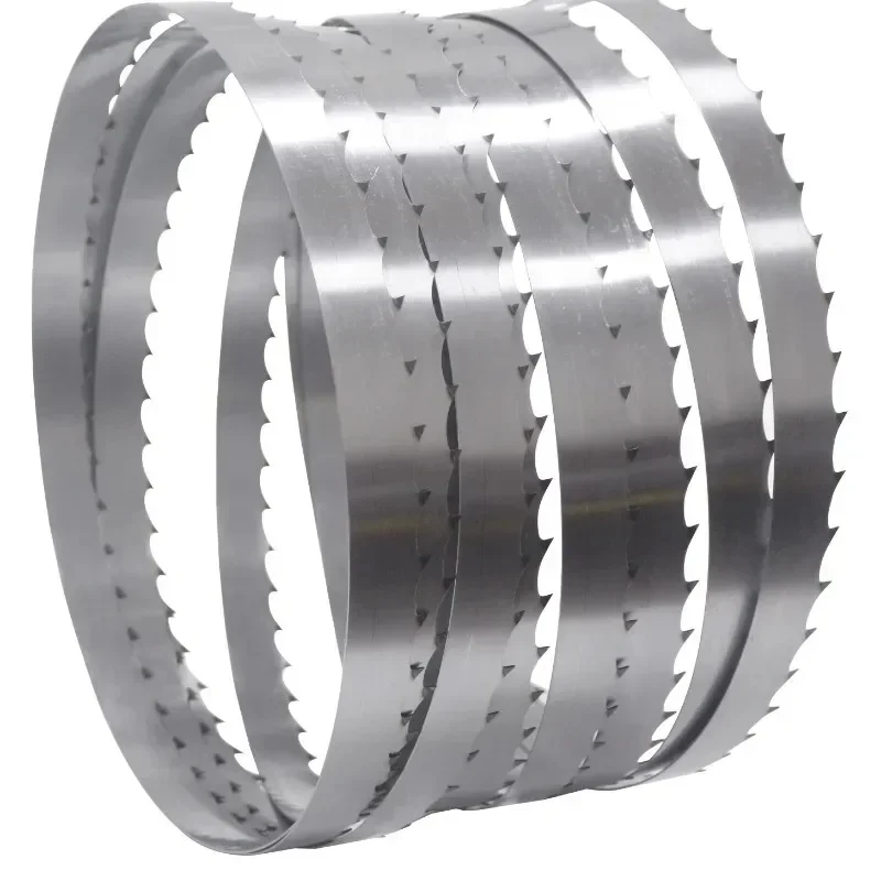 Lames de scie à ruban pour le travail du bois, matériel importé pour couper le bois dur, outil multifonction pour la coupe du bois, machine à scie à ruban