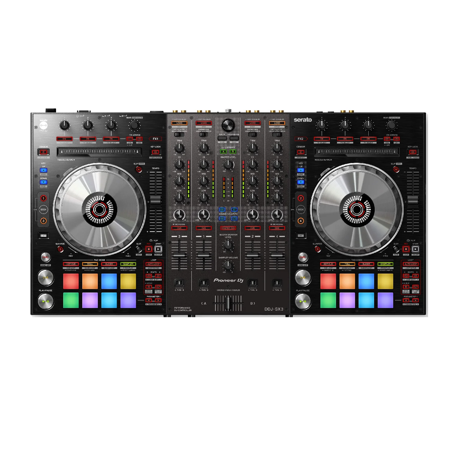 

Новый маркетинг продаж на Pioneer DJ DDJ-SX3 флагманский 4-канальный контроллер