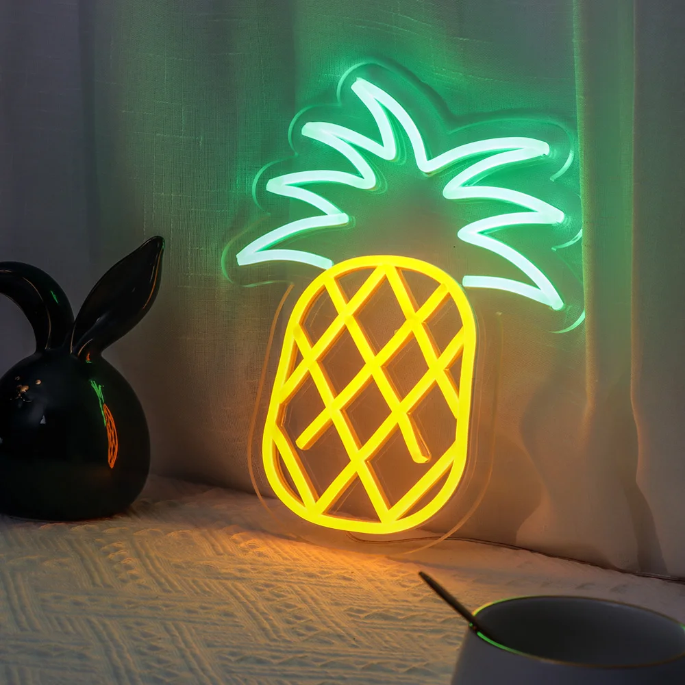 Catchit.com enseigne au néon LED fruit flex logo