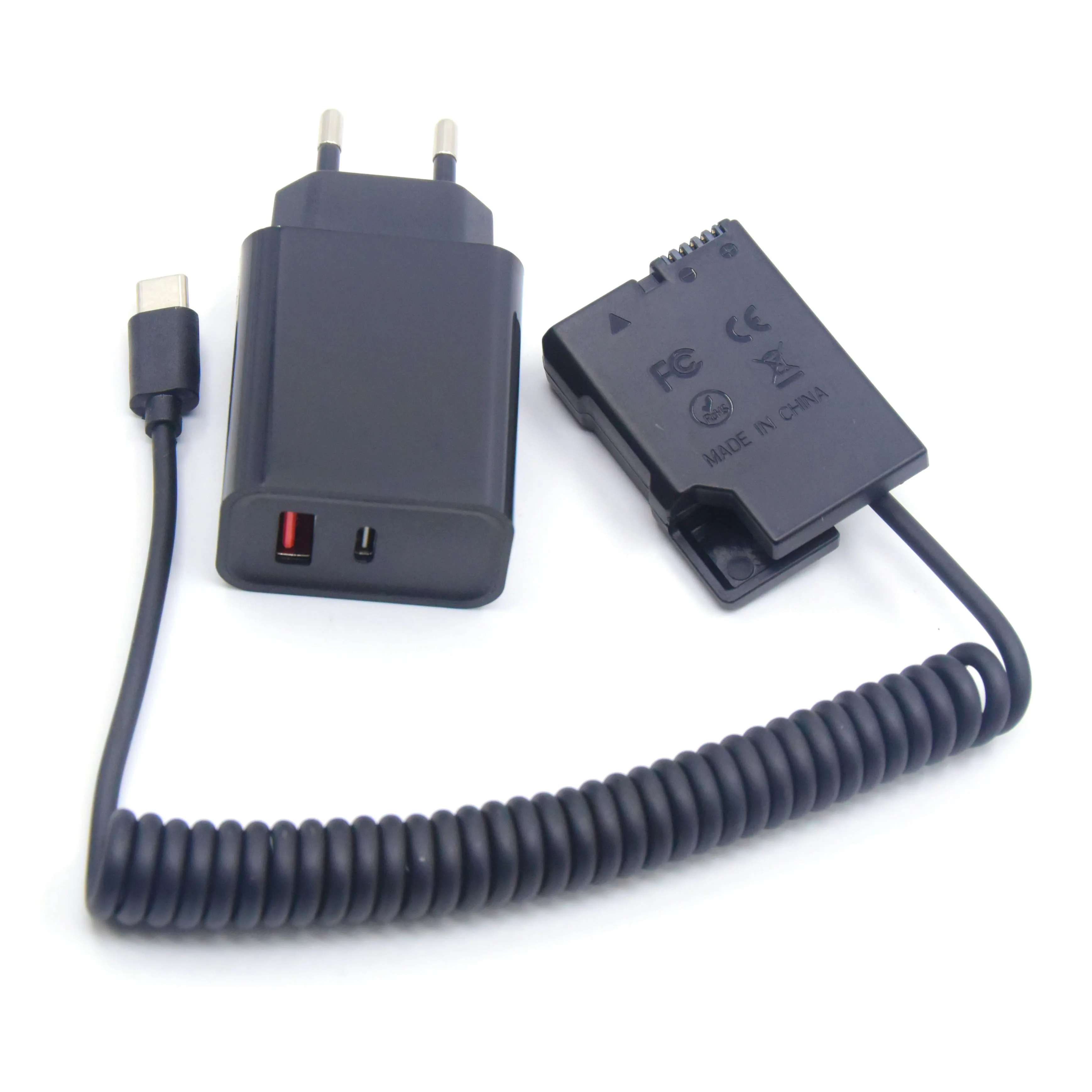 PD Charger+USB Type C Power Bank Cable EP-5A EN-EL14 Dummy Battery For Nikon D5300 P7000 P7700 D3100 D3400 D5100 D5200 Camera