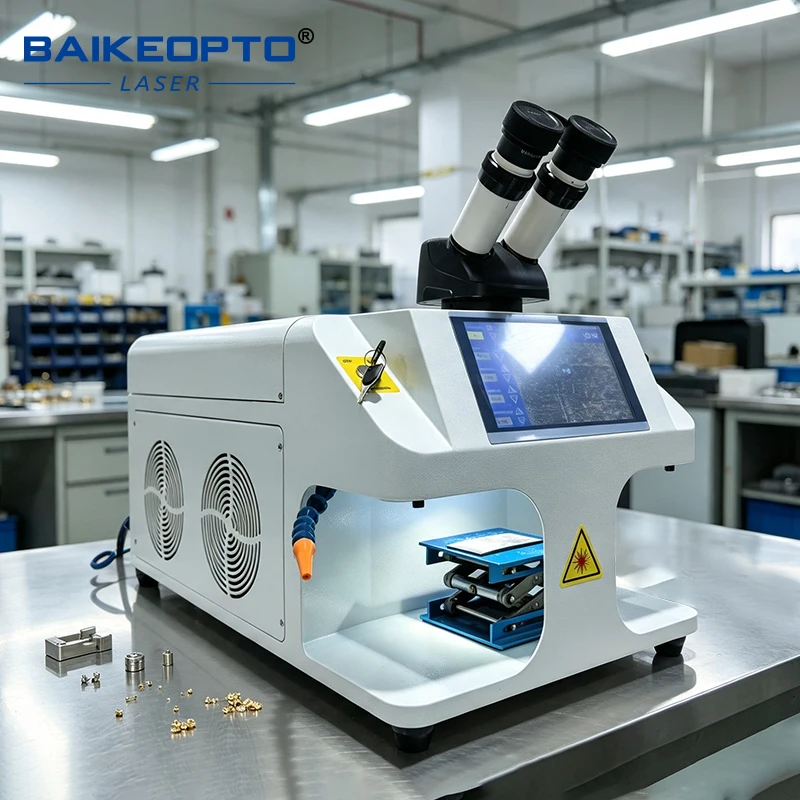 200W BK‑JW200B Desktop Laser Welding Machine Jewelry Repair Welder Equipment for Gold Silver Ornaments