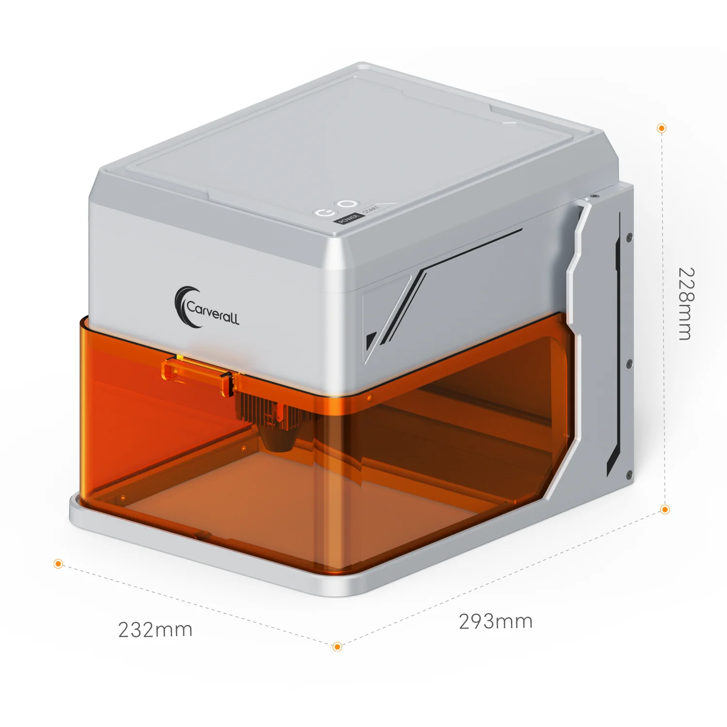 Carverall A1Pro Diode & Infrared Laser Engraver 7W 12W Power Compact Size for DIY Engraving Cutting Machine Tools with Camera