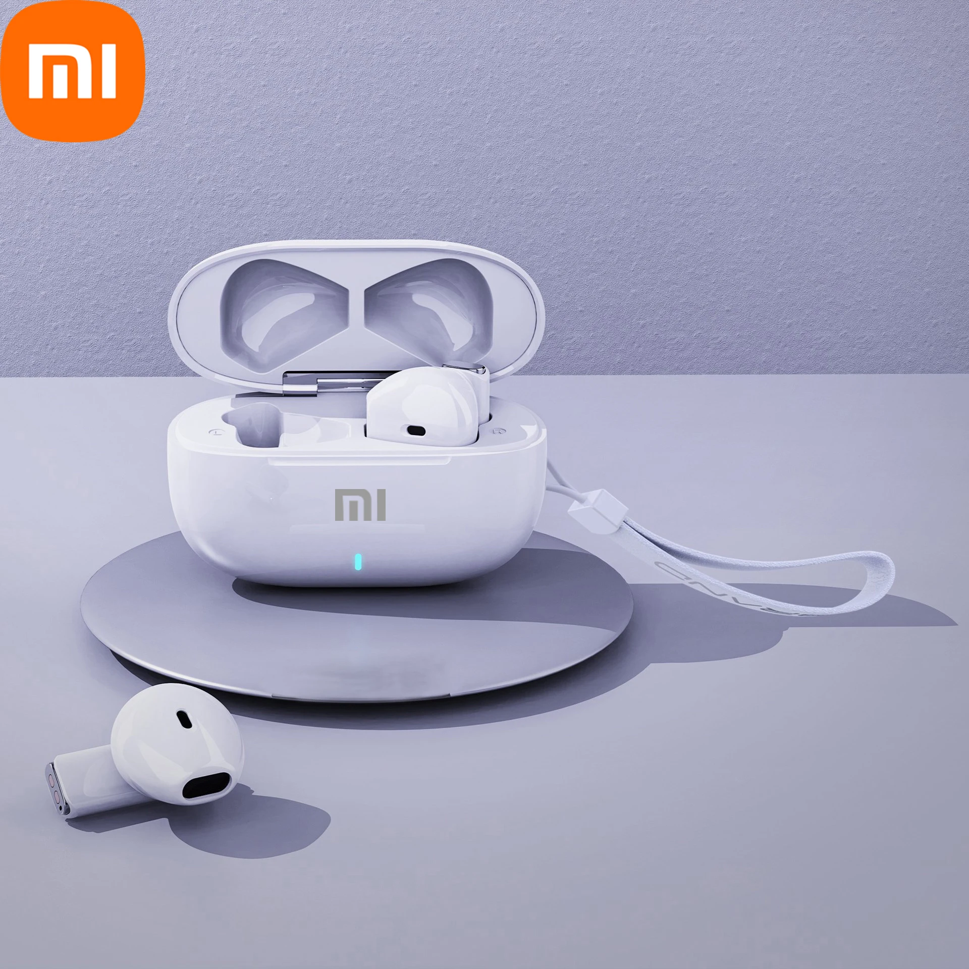 Xiaomi Wireless auricolare Noise Cancelling Bluetooth 5.3 cuffie HD Call TWS auricolari con corda facile da trasportare