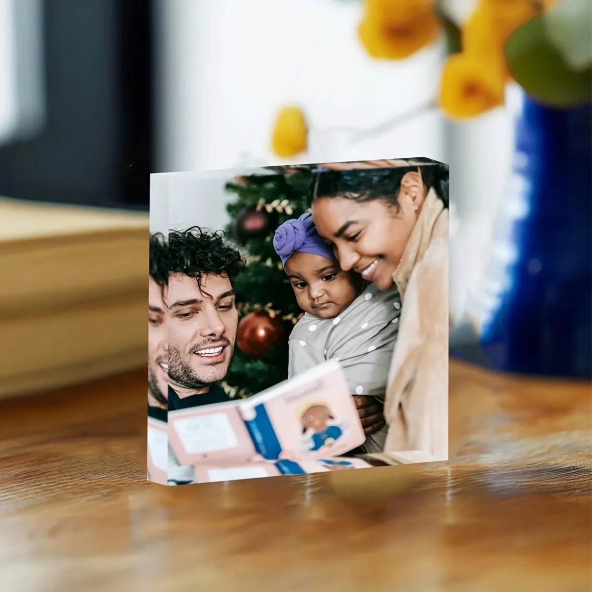 Adornos de Acrílico Personalizables—Perfectos para Aniversarios de Boda, Regalos de Cumpleaños y Decoración para el Dormitorio o la Sala de Estar.