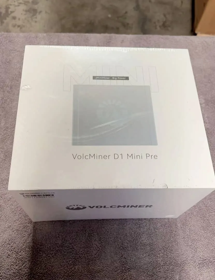 NB COMPRE 2 E GANHE 1 GRÁTIS VolcMiner D1 Mini Pre LTC&Doge Coin Miner 2.2Gh/s 500W