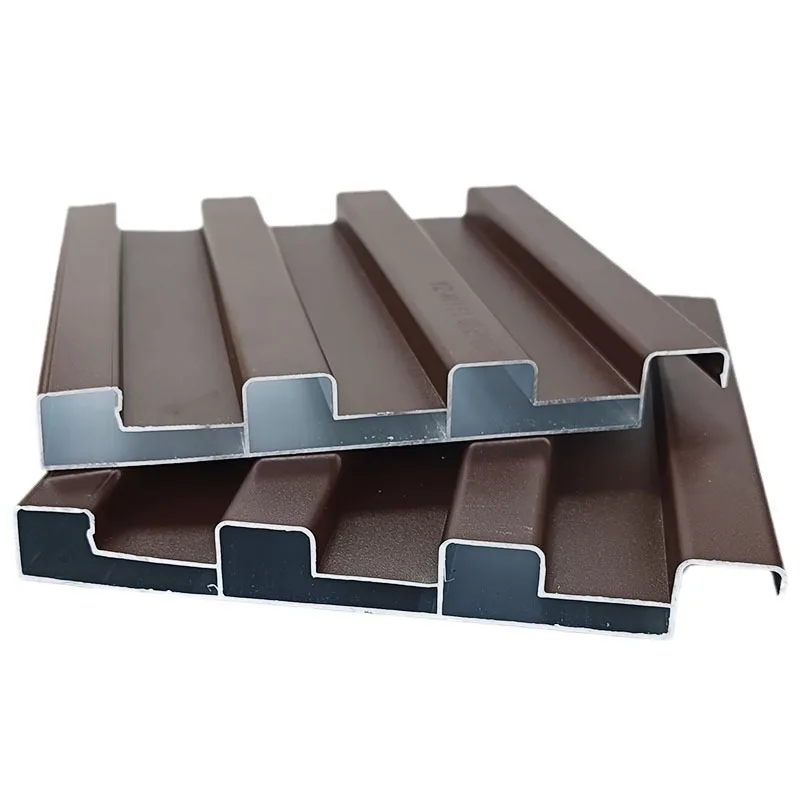 Aluminum Roof Fluted Panel Exterior And Interior Usage Decorative Board No Rusty Wall Panels Excellent Eco Friendly