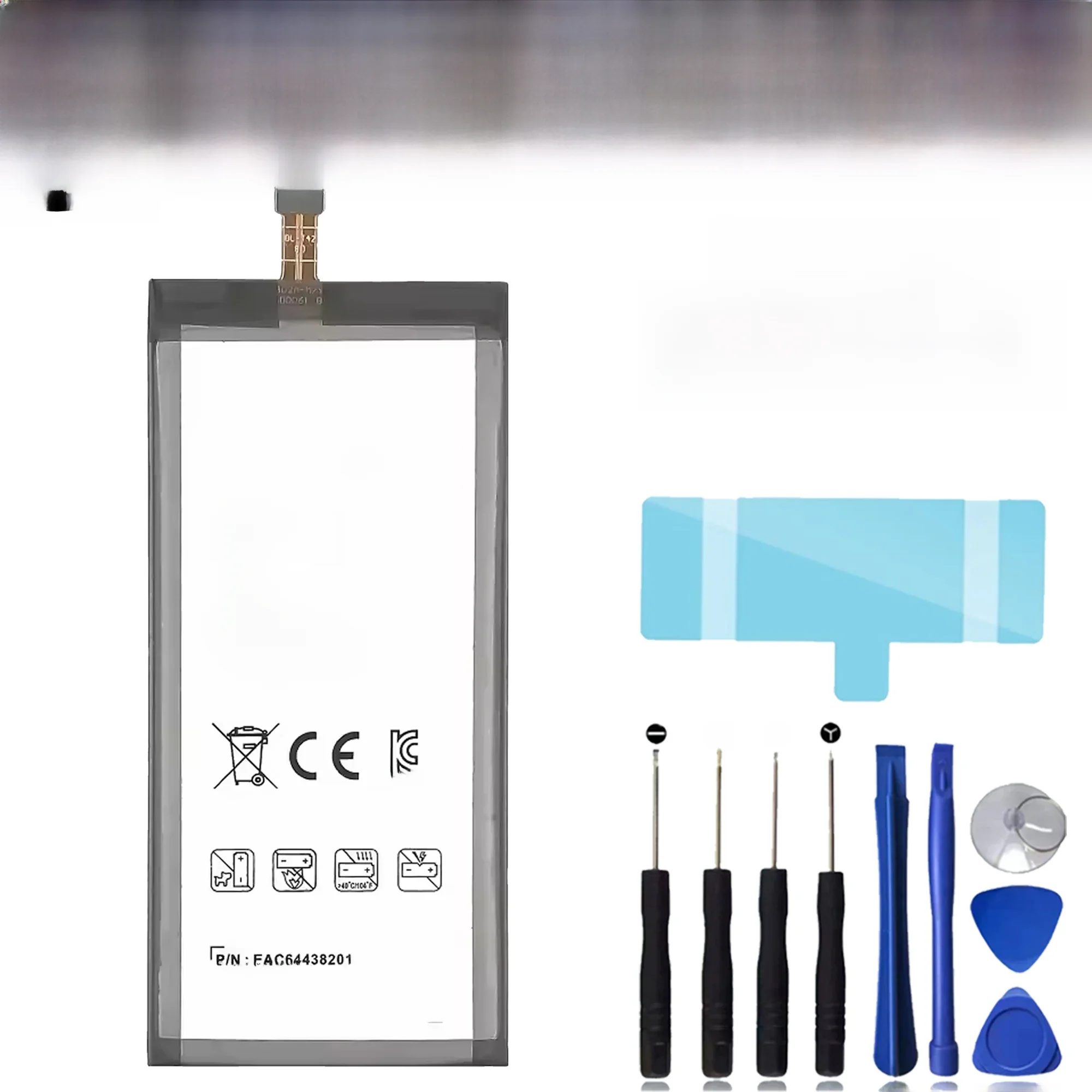 100% nowa oryginalna bateria BL-T42 do baterii LG V50 ThinQ V50S/G8X + darmowe narzędzia — zdjęcie produktu 6