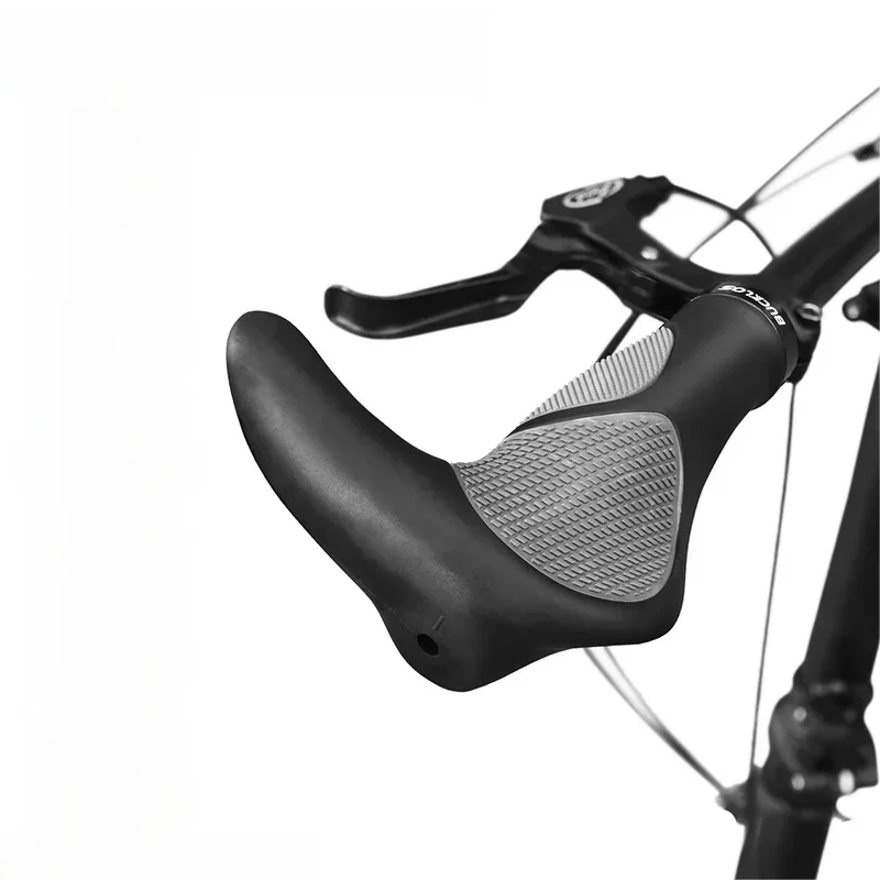 AliExpress BUCKLOS Extended Bike Handlebar Grips Ergonomic Widened & Cushioned MTB Bicycle Grip Cover Anti-slip Cycling Cuffs Bike Parts