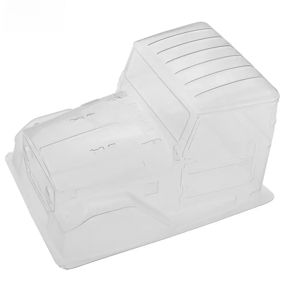 1/10 Fj40/Fj45 Power Wagon Cab Pc Clear Body For Rc Crawler Axial Scx10 Trx4 Yikong 4102 Rgt 86100 Redcat Gen8 Mst Cfx Cc01 Tf2 — zdjęcie 2