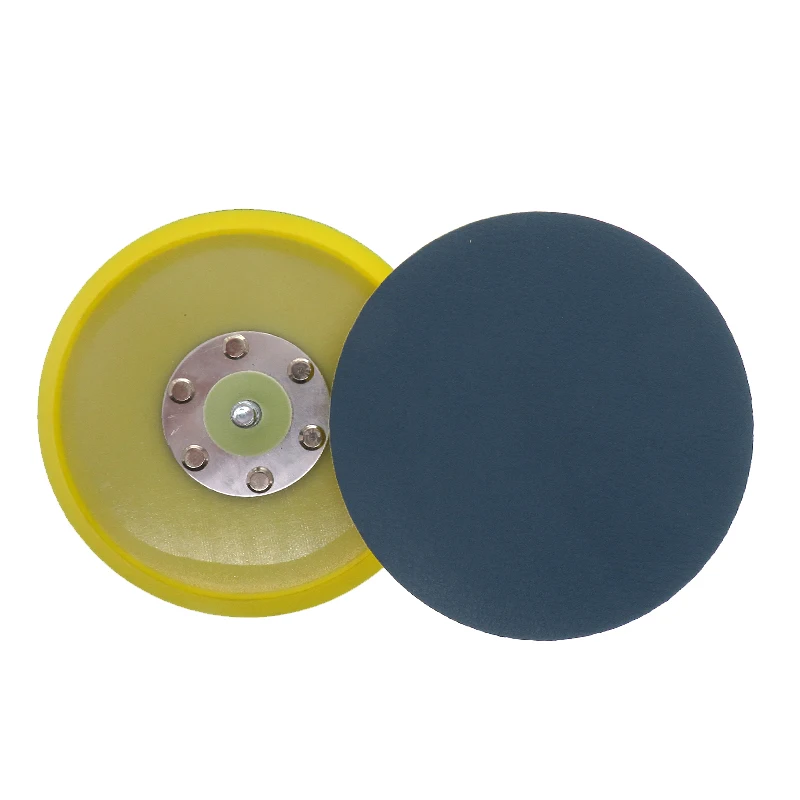 5Inch Vinyl PSA Backing Plate Pad 125mm for DA Air Sander Polisher for Self-Adhesive Stickyback Sandpaper Discs Auto Woodworking