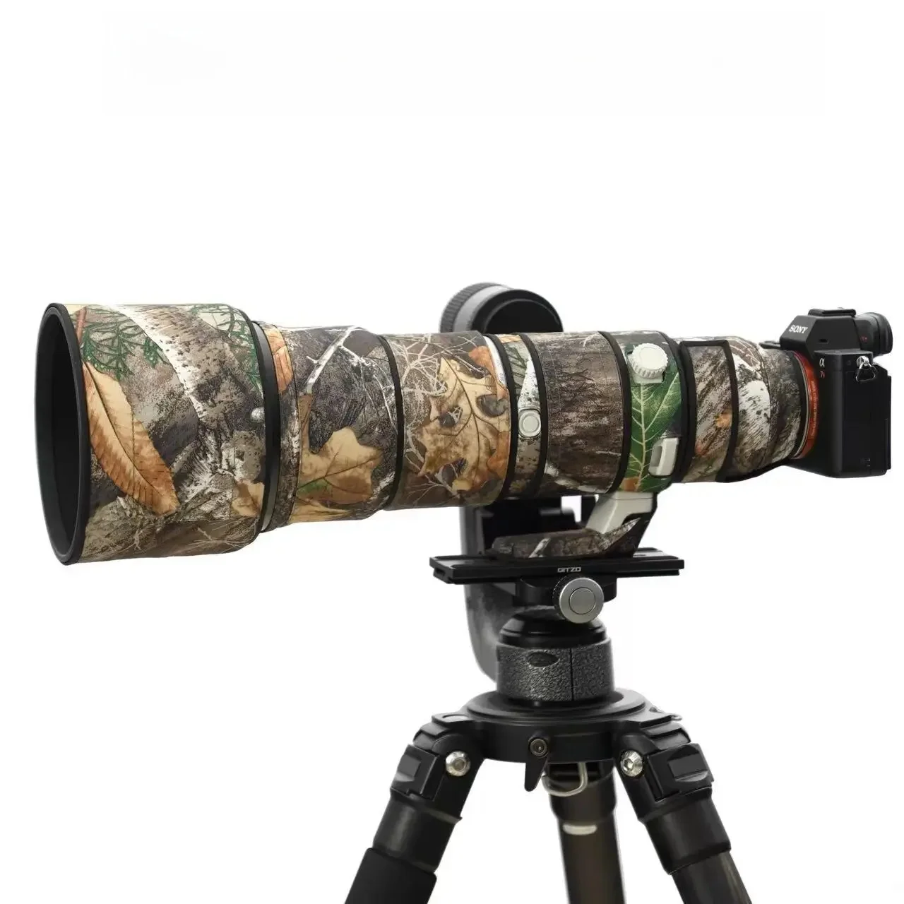 ROLANPRO Camouflage Lens Cover voor Sony FE 400-800mm F6.3-8 G OSS SEL400800G Waterdichte Regendicht Lens Beschermende jas Guns Case - afbeelding 2