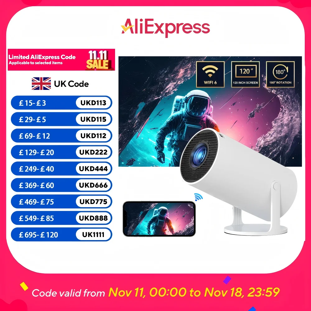 1080P Projector with Speaker Portable Mini Wireless Projetor For Android 11 Dual 200 ANSI Projector Home Movies Cinema Outdoor