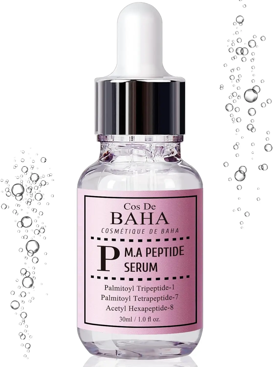 Organic Péptido Serum por CosDeBAHA, Matrixyl3000 Argireline con hialurónico,Anti envejecimientoy anti arrugascrema hidratante f