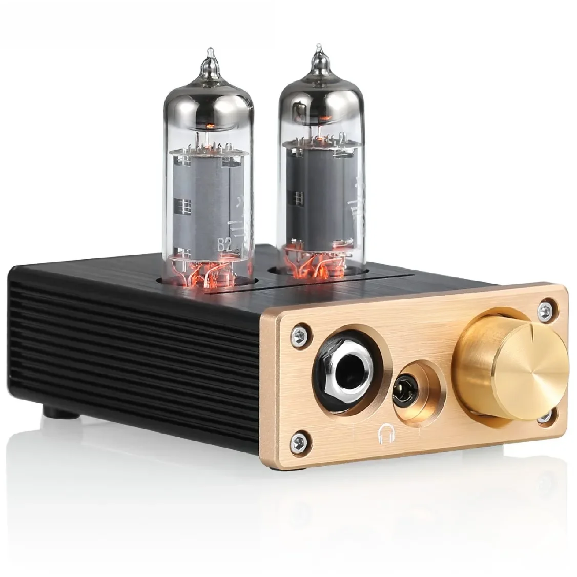 Douk Audio U10 HiFi przedwzmacniacz lampowy stereo AUX pulpit przedwzmacniacz audio 6.35mm/3.5mm wzmacniacz słuchawkowy — Zdjęcie 2 z 2