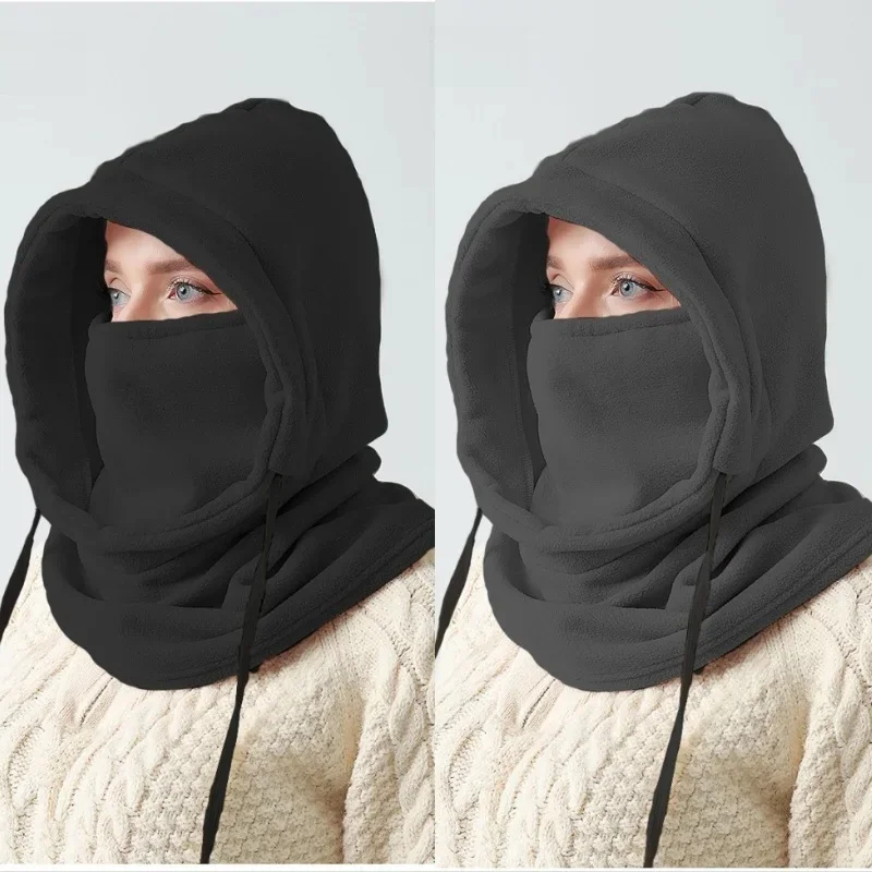 AliExpress Winter Warm Thicken Plush Fleece Balaclava Hat Face Mask Neck Cover Ear Flap Outdoor Snow Ski Windproof Cycling Cap Hood Beanie