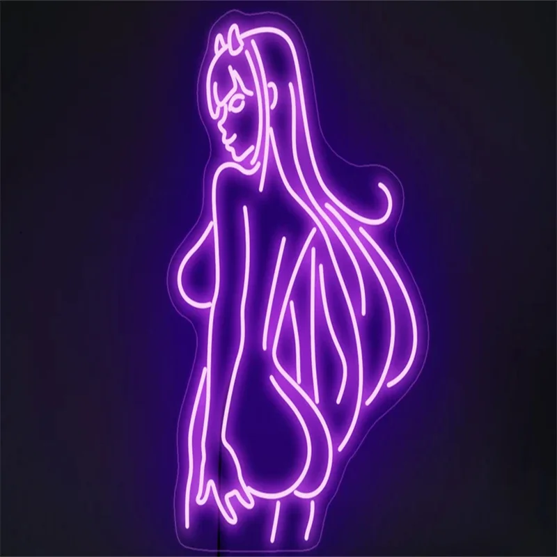 

Anime girl neon sign, Girl body neon sign, Lady Anime lover gift, Anime neon sign, Girl neon sign, Anime wall art, Anime decor