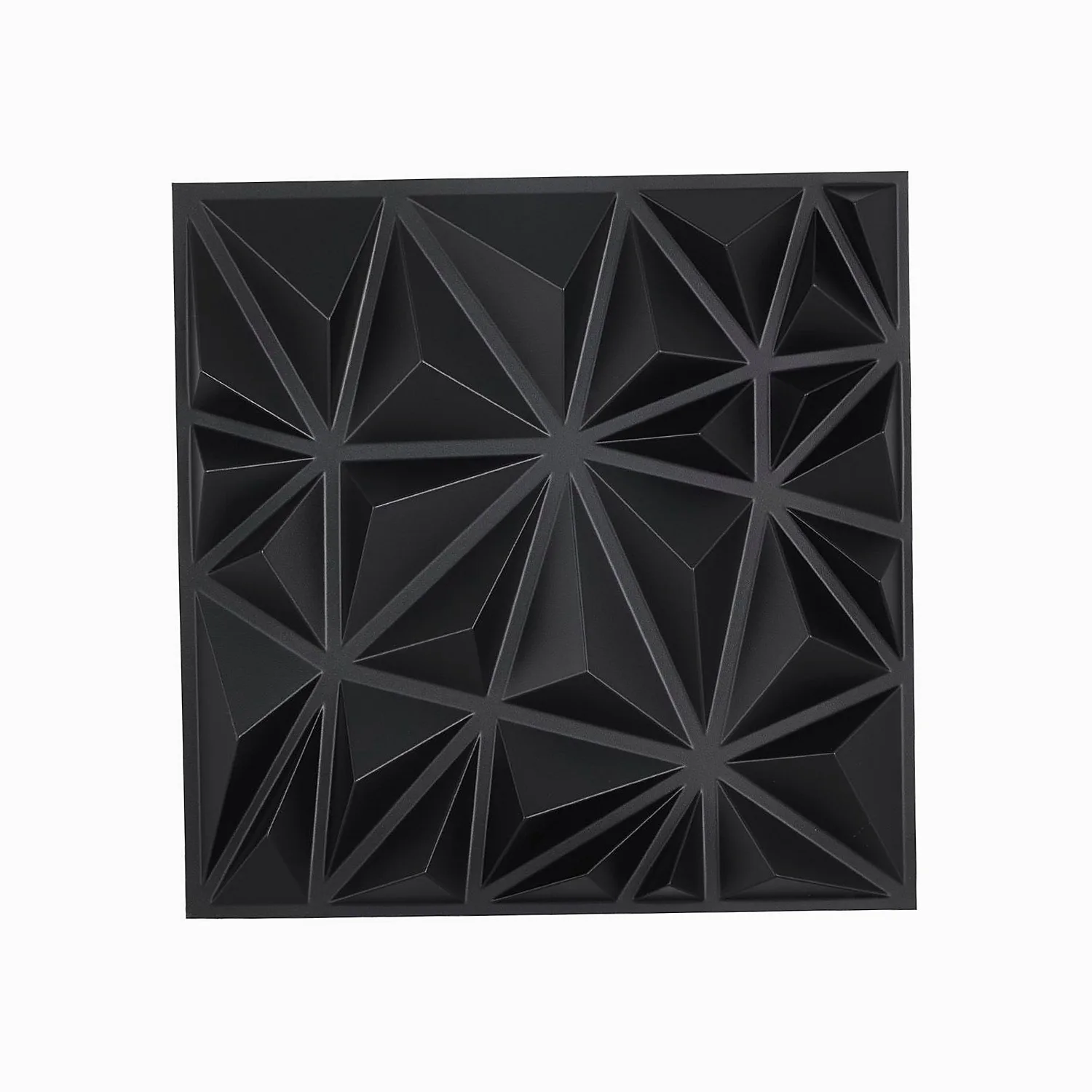 New Arrival 3D Wall Panels, 33-Pack 11.81 X 11.81 in PVC Modern Art Minimalist Diamond Tiles, 32 Sq.Ft