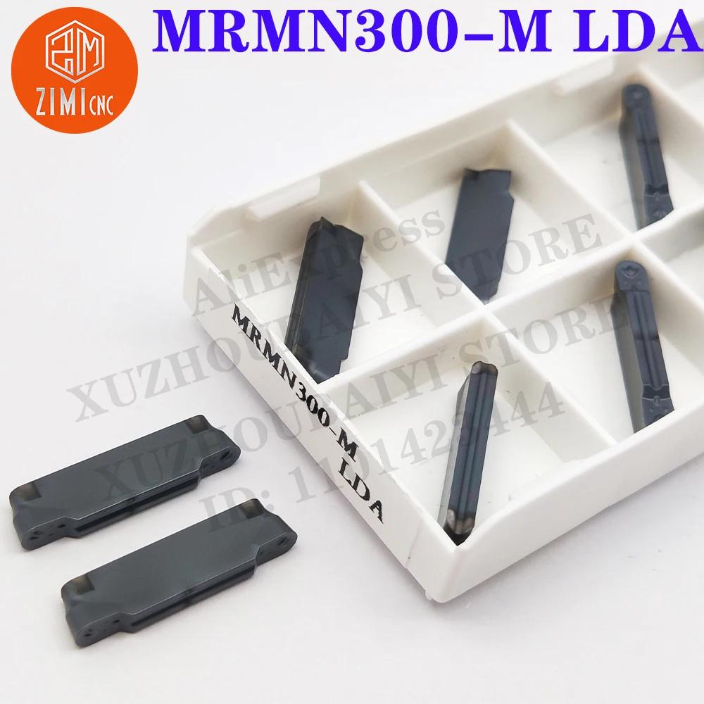 MRMN300-M LDA MRMN300-M Parting grooving Inserts tools Carbide Inserts Turning Inserts Tools metal Lathe Cutting Blade CNC tools