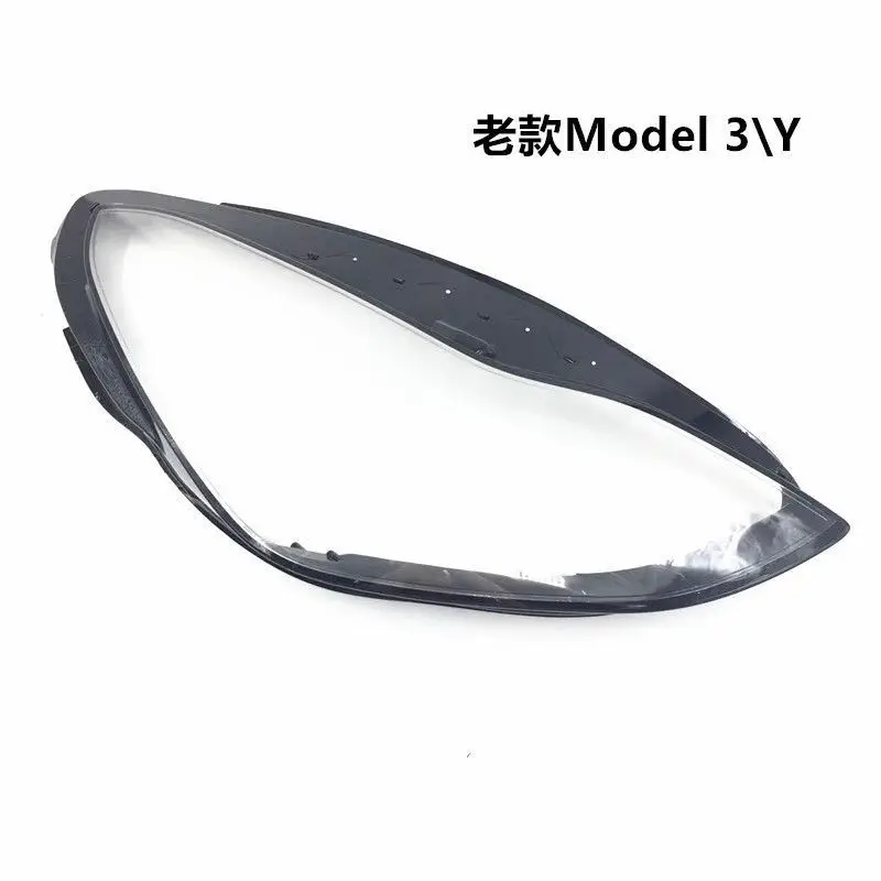 For Tesla Model 3 Y 2019-2022 Front Bumper Headlight Cover Shell Shade Head Lamp Glass Head Light Lens