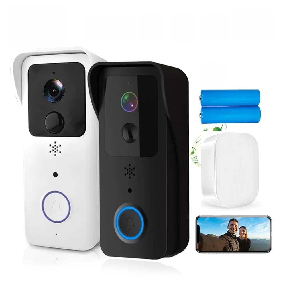 5G 2.4G WiFi Video Deurbel 1080P Tuya Smart Outdoor Draadloze Intercom Waterdichte Draadloze Camera Bellen Bel - afbeelding 2
