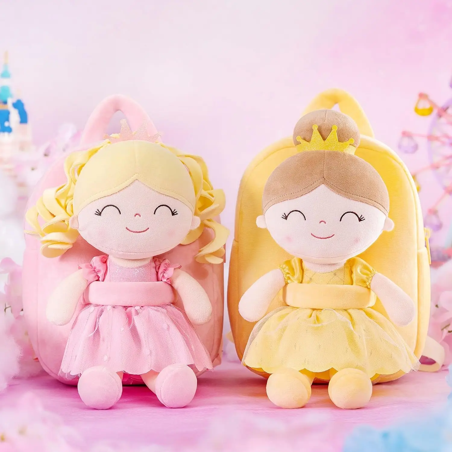 Gloveya-lindos juguetes de peluche suaves para niños, Serie de princesas, regalo de cumpleaños para niñas, nuevo, 2024