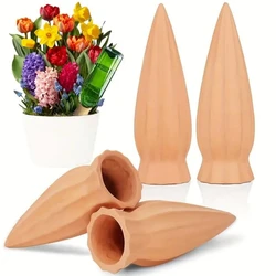Self-Watering Kits Automatic Drip Irrigation System Kits Plant Watering Spike Device Adjustable Control Terracotta Water Dripper