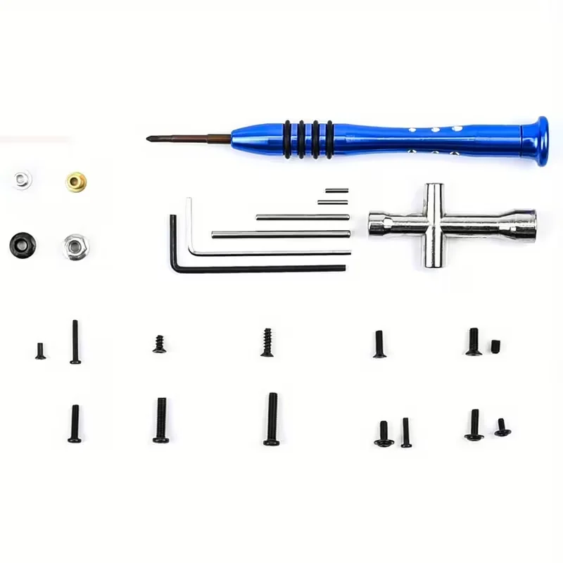 316pcs RC Car Tool Kit Set with M2 M2.5 M3 Screws, Nut, Wrench - Repair Supplies for WLtoys 1/14 144001 RC Car Accessories