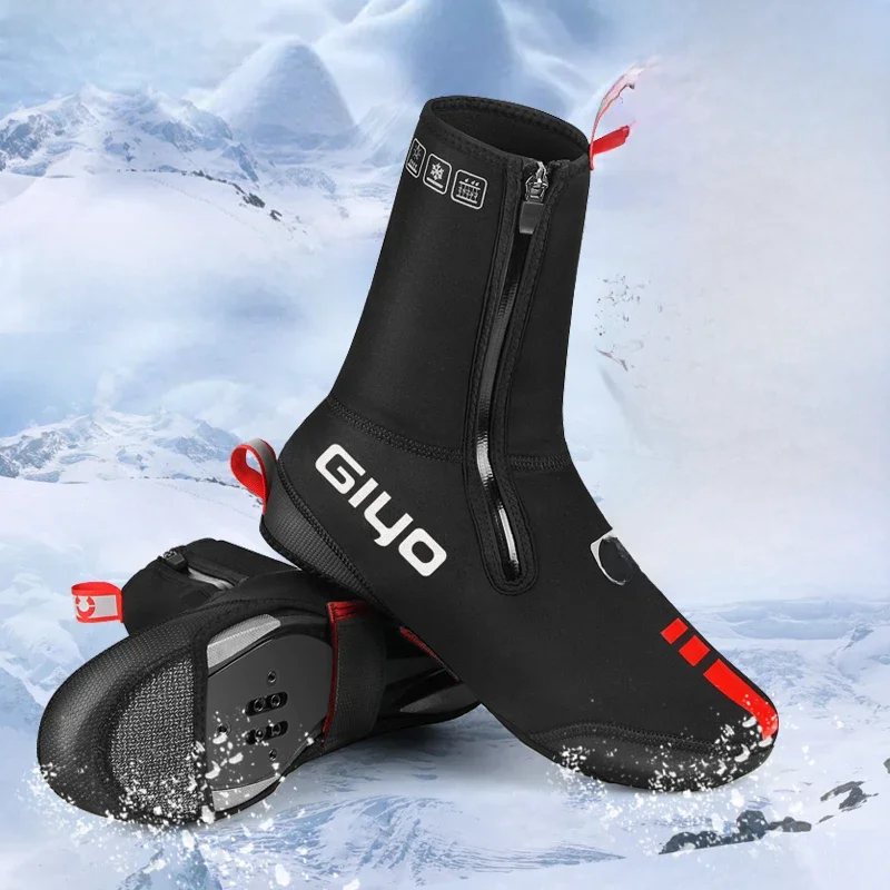 AliExpress GIYO Cycling Shoe Covers MTB shoes Boot Covers Winter Warm Thermal Neoprene Overshoes Waterproof Cycling