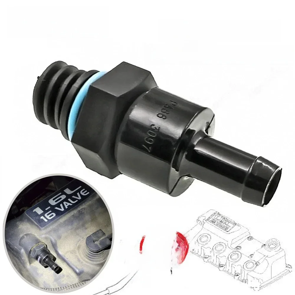 Soupape de ventilation du carter moteur PCV compatible avec Mini R50 R52 R53 1.4i 1.6i Dodge 11128658461 11127513082 11151492314 11127829990 04693369AA