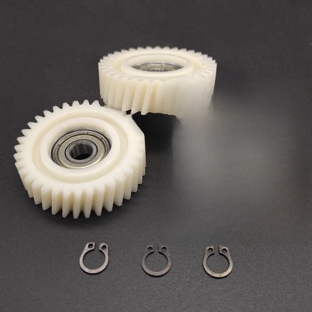 AliExpress NONE 47.3x13mm Oblique Planetary Gear 35 Teeth helical Gears With 608z Bearings Electric Bike Nylon Gear For E-bike Hub Motor Parts