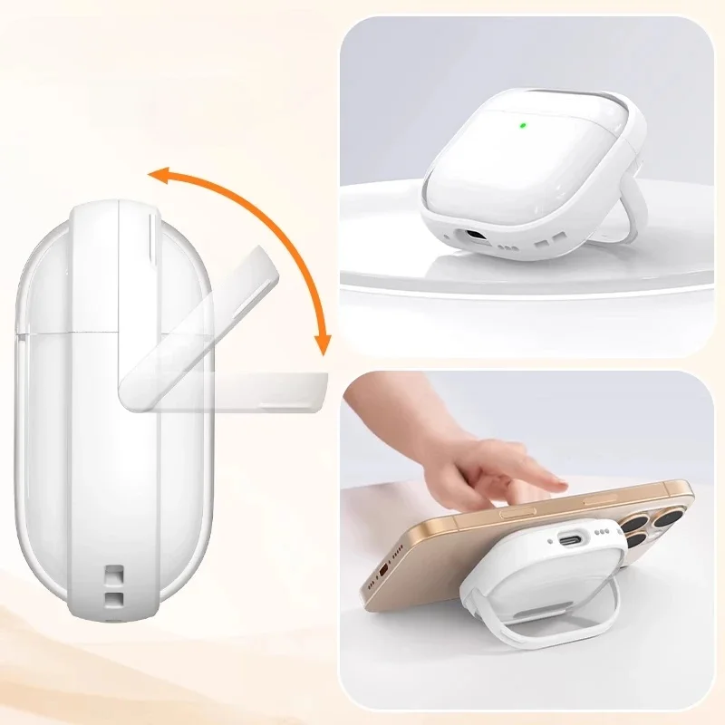 Support Transparent étui en plastique souple pour Airpods 1/2 Pro housse de Protection contre les chutes pour AirPods Pro2 étui pour écouteurs