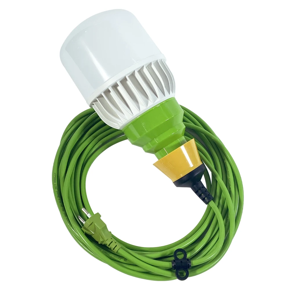 LED 고와트 작업등 60W 유선식 캠핑랜턴 가설조명 10M