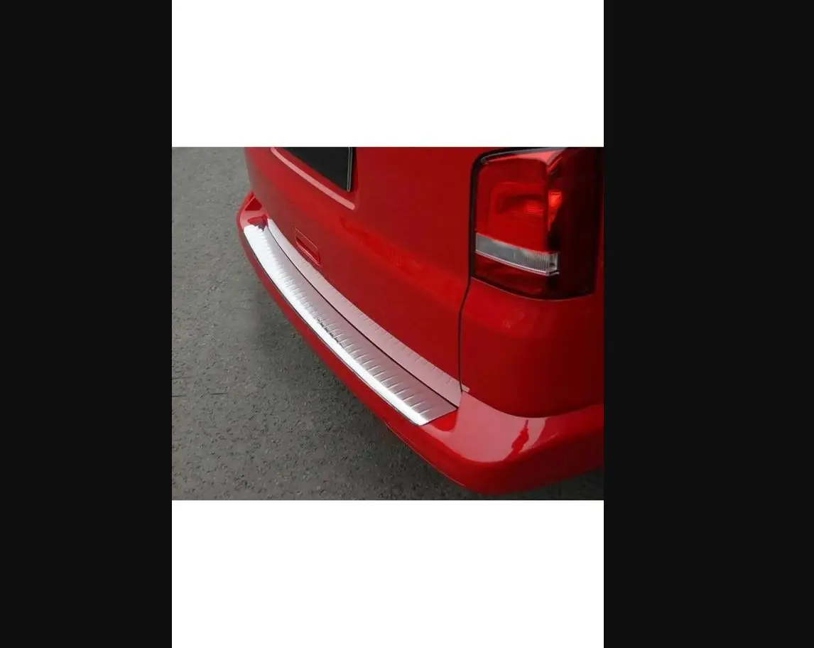 

For VW Volkswagen Transporter T-5 2003-2010 Models Chrome Rear Bumper Sill Stainless Steel - Spoiler Diffuser Body Kit